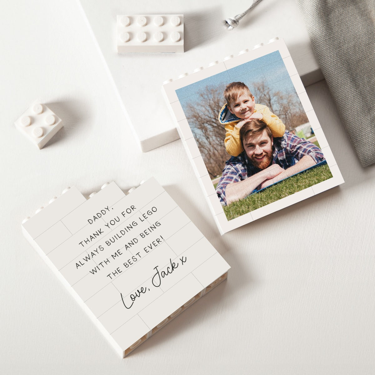 50% OFF❤️Custom Foldable Photo Album Block-Best Father's Day Gift