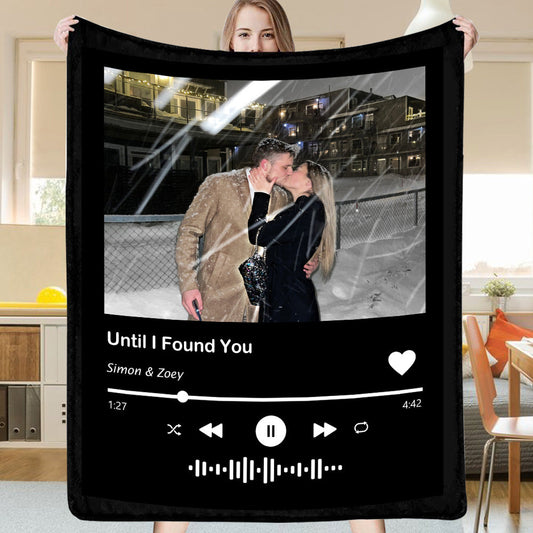 50% OFF🔥Custom Song Blanket