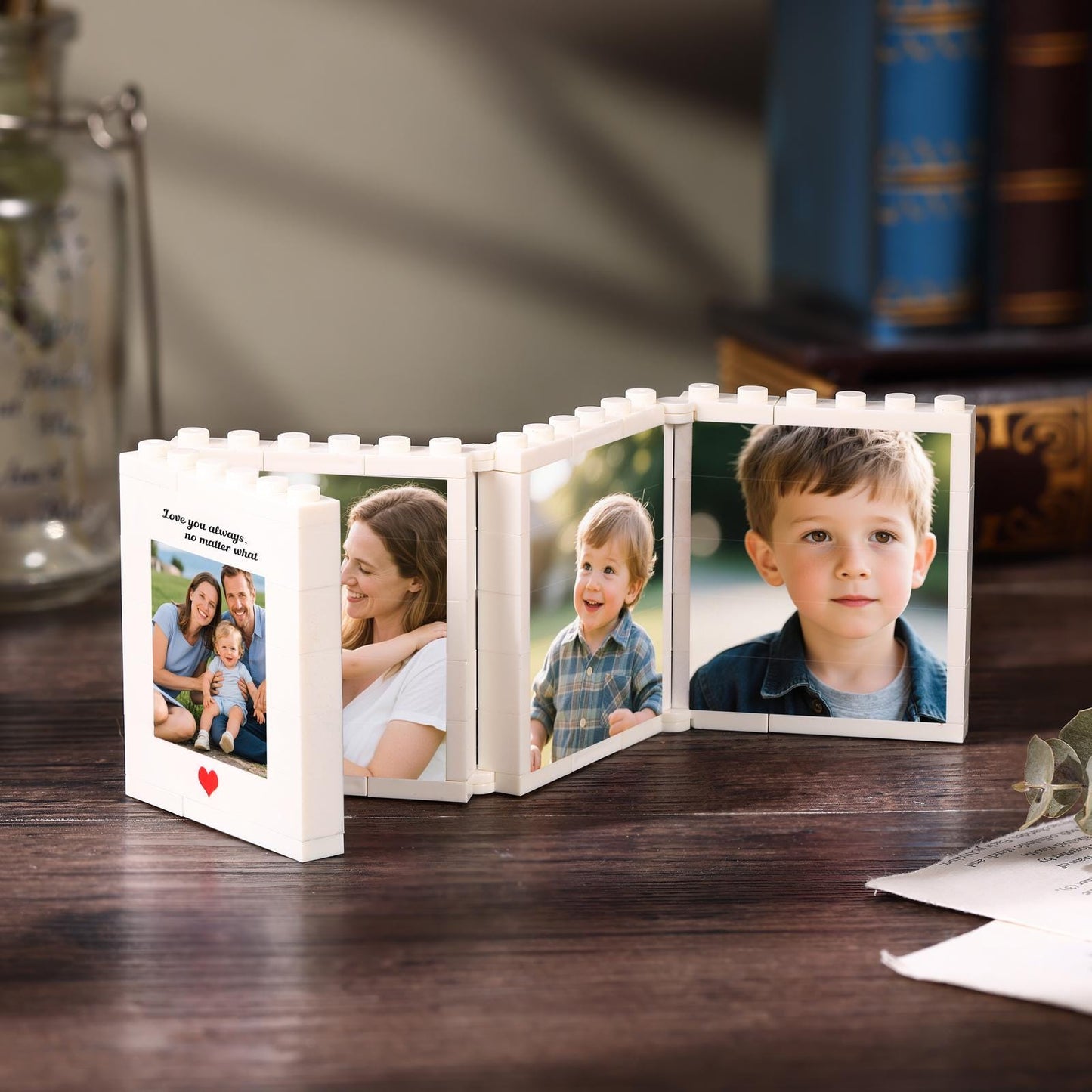 50% OFF❤️Custom Foldable Photo Album Block-Best Father's Day Gift